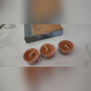 Partylite Brown Tealight Candles